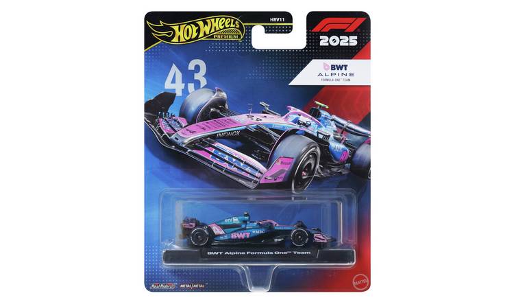 Hot Wheels Premium Die-Cast Formula 1 Collectable Franco Colapinto Toy Race Car