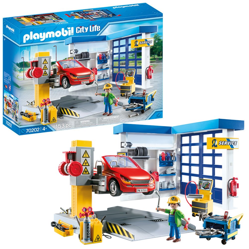 Playmobil 70202 City Life Repair Garage Playset Review