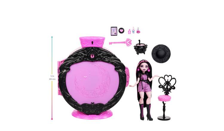 Monster High Potion Reveal Playset with Draculaura Doll & 9 Accessories
