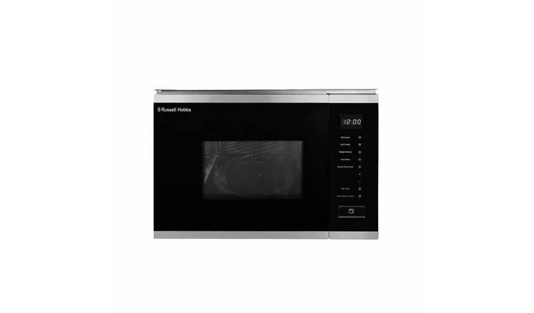 Russell Hobbs 800W Built In Microwave RHBM2002SS - Black and Silver
