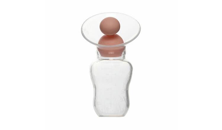 Fraupow Single Milk Collector and Silicone Manual Breast Pump