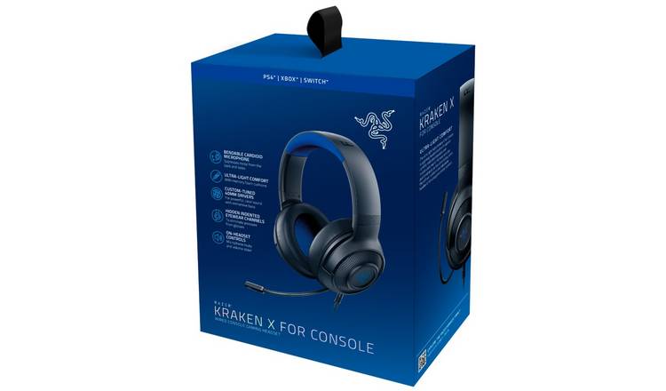 Buy Razer Kraken X Ps5 Ps4 Xbox Pc Switch Headset Black Gaming Headsets Argos