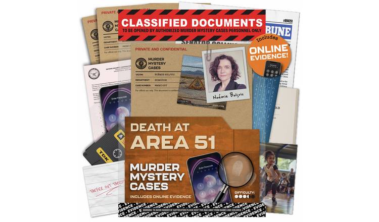 Lucky Egg Murder Mystery Case At Area 51 Jigsaw Puzzle