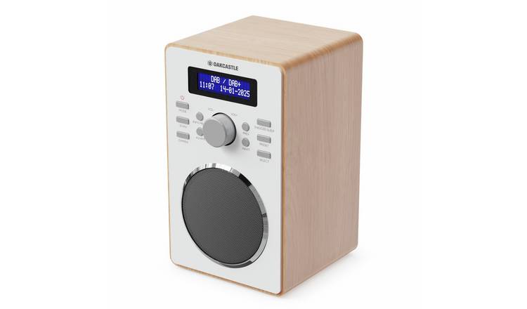 Oakcastle DAB10 Bluetooth DAB/FM Radio - Oak