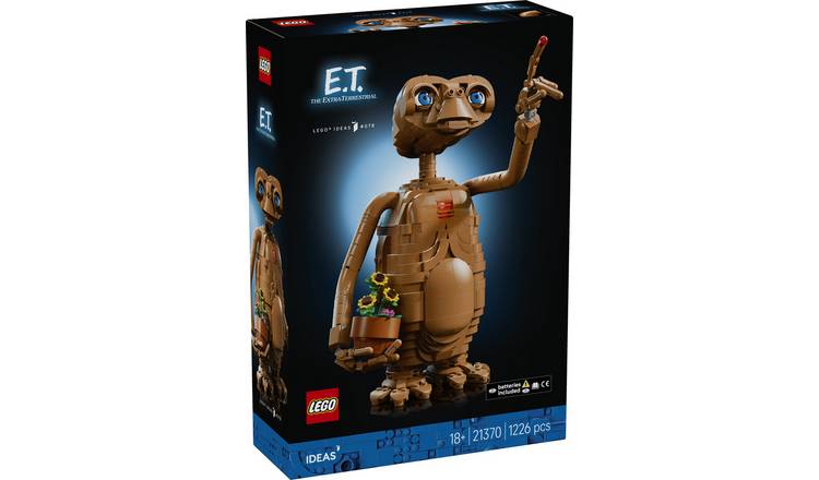 LEGO Ideas E.T. the Extra-Terrestrial Figure Set for Adults 21370 PREORDER