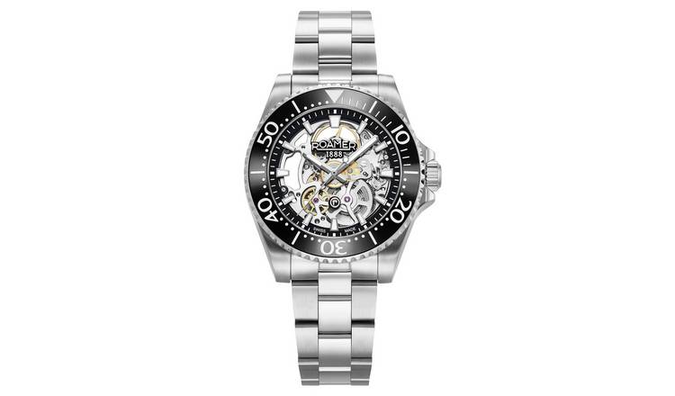 Roamer Premier Skeleton Men's Automatic Watch Set