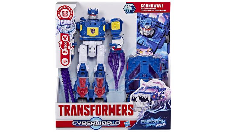 Transformers Soundwave Deep Sea Explorer 9 inch Figure