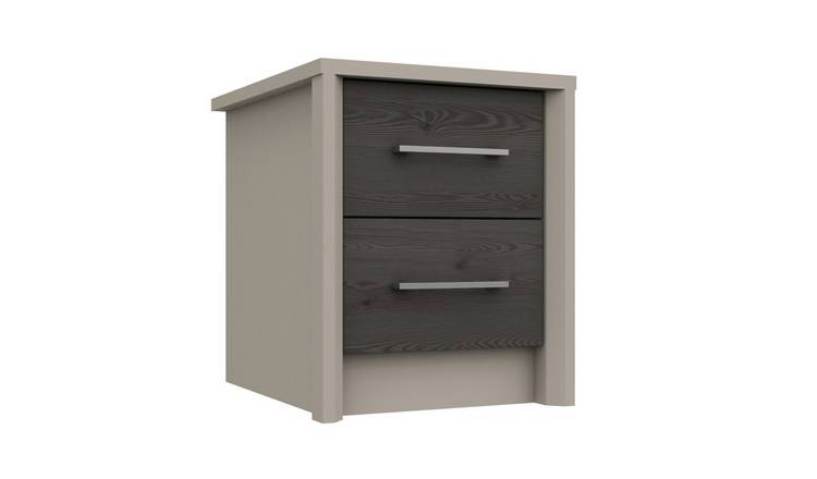 Grey gloss bedside 2024 table argos