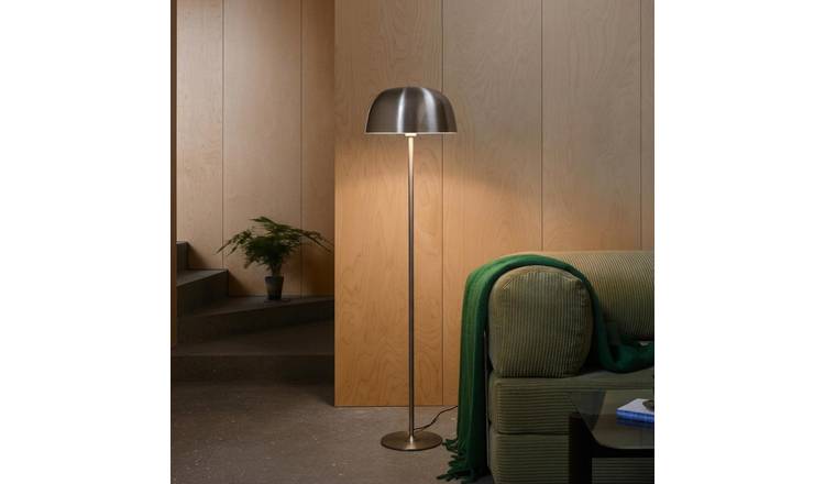 Nordlux Cera Metal Statement Floor Lamp - Stainless Steel