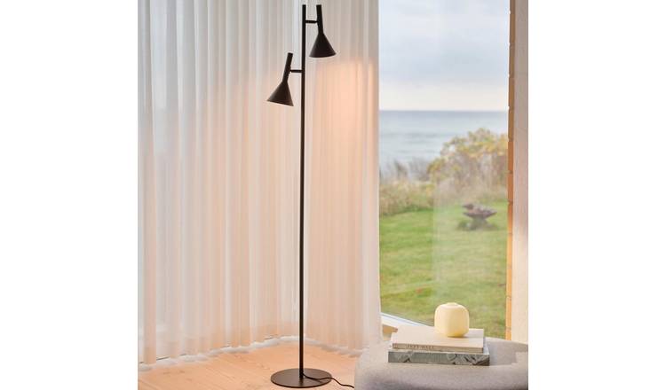 Nordlux Kelvis Multihead Floor Lamp - Black