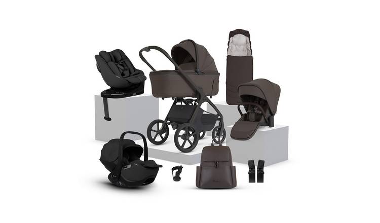 Silver Cross Cove 2 Ultimate 360 Family Bundle - Chocolate & Iconic Black