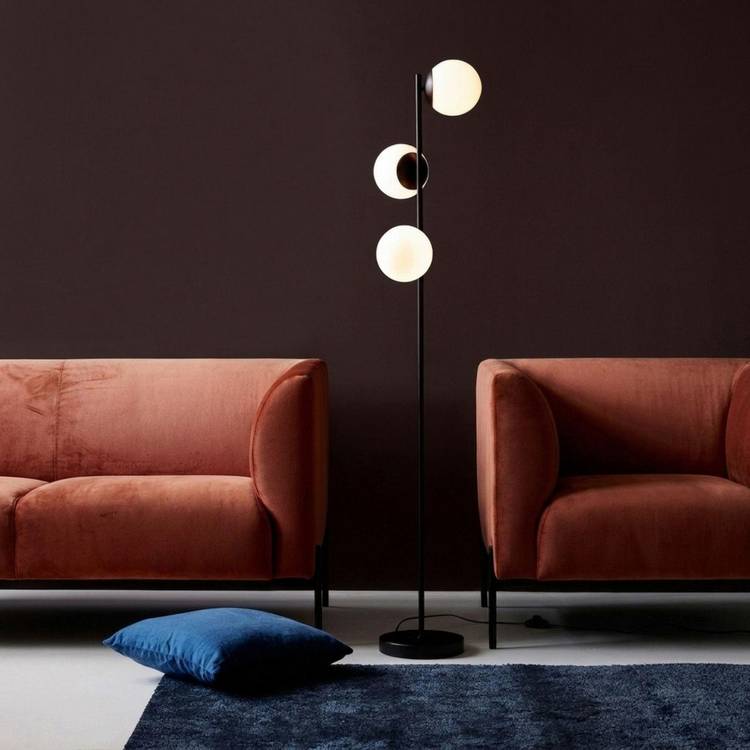 Nordlux Lilly Multihead Floor Lamp - Black 0