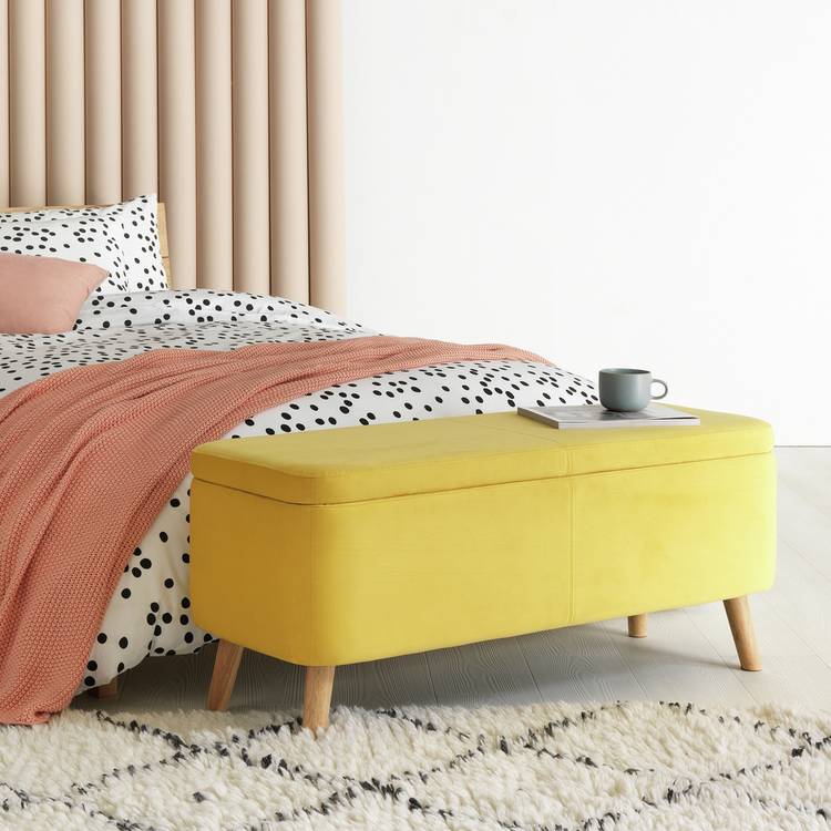 Habitat Penny Cotton Standard Pillowcase Pair - Black 0