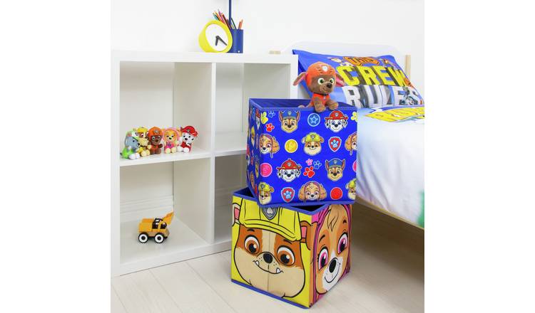 Paw Patrol Pack Of 2 Storage Boxes - Multicoloured