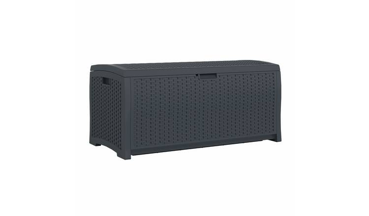 Suncast 276L Missouri Storage Box - Cyberspace Grey