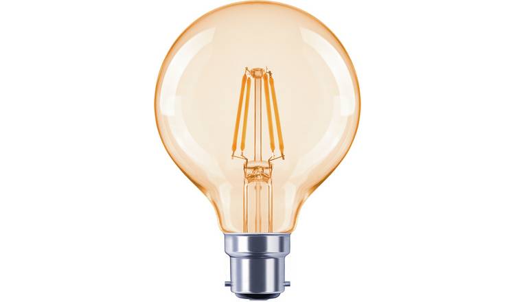 Argos Home 4W LED G80 BC Small Globe Light Bulb