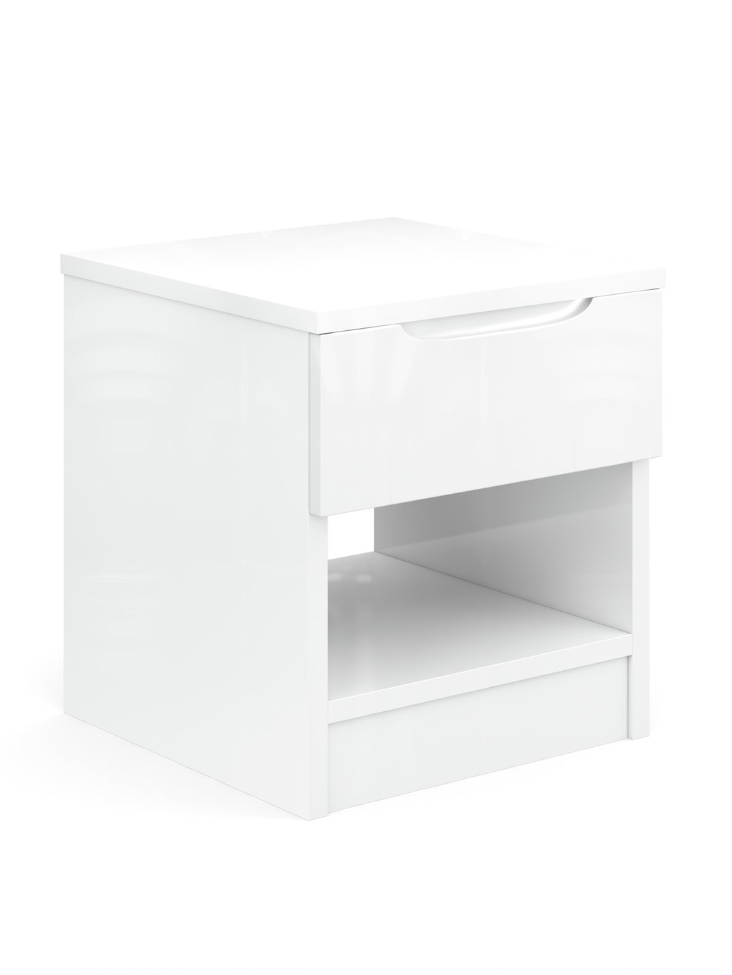 Legato Gloss 1 Drawer Lamp Table Review