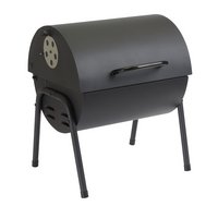 Argos Home Entry Table Top Oil Drum Charcoal BBQ 