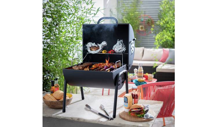 Buy Argos Home Drum Charcoal BBQ Barbecues Argos