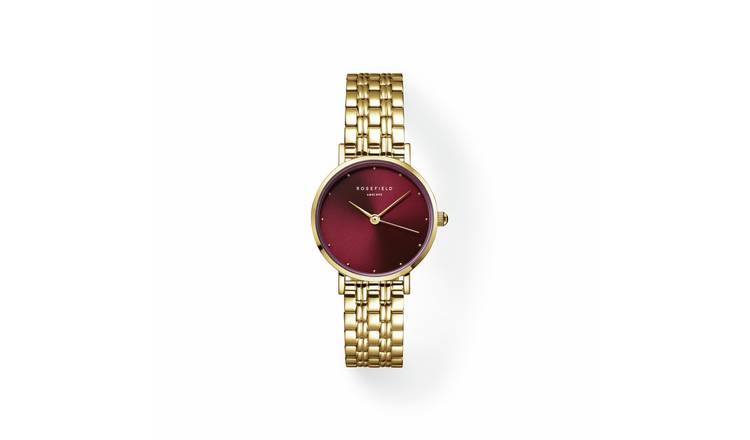 Rosefield Small Edit Ladies Gold Stainless Steel Bracelet Watch