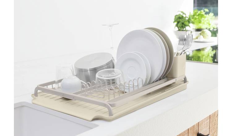 Brabantia SinkSide Dish Drying Rack - Soft Beige
