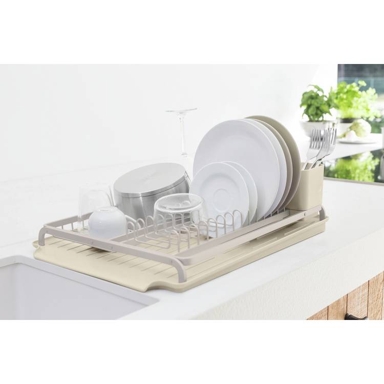 Brabantia SinkSide Dish Drying Rack - Soft Beige 0