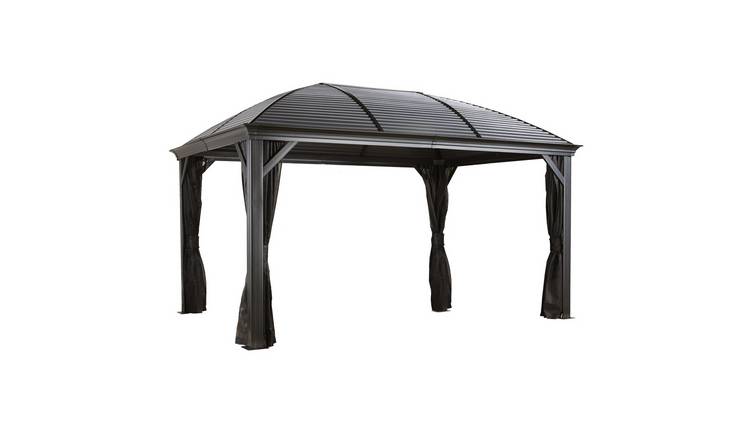 Sojag Moreno 3m x 4.3m Garden Gazebo - Grey