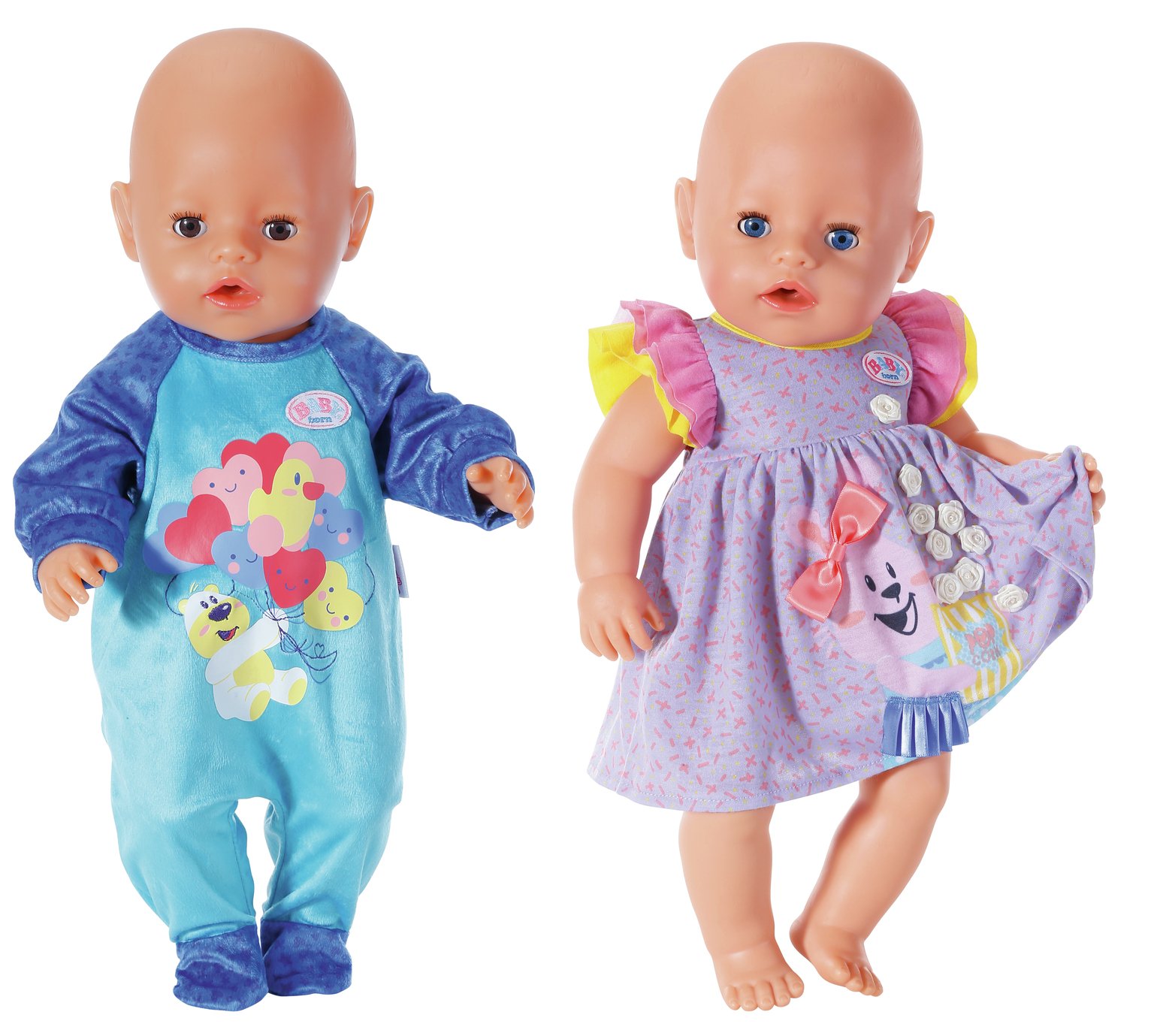 baby doll clothes argos