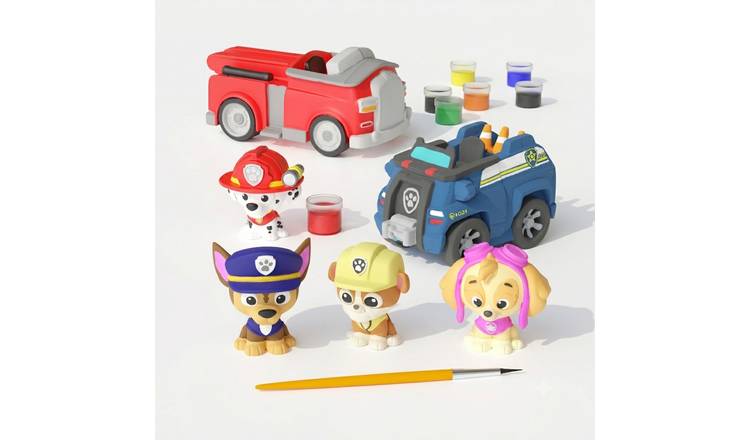 Paw Patrol Giant Paint Your Own Figure Set