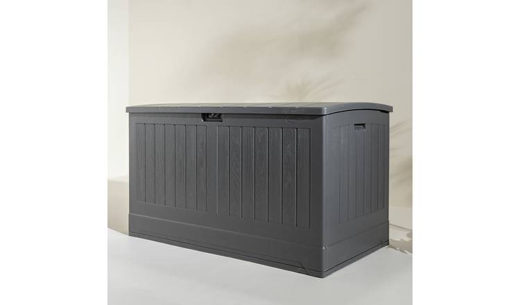 Suncast 757L Montana Storage Box - Peppercorn Grey