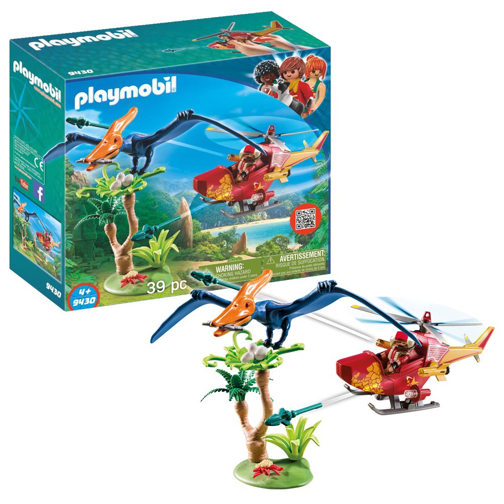 Playmobil 9430 Dinos Adventure Copter with Pterodactyl Review