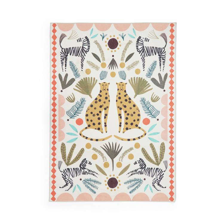 Habitat Global Animal Print Natural Rug - 120x170cm 0