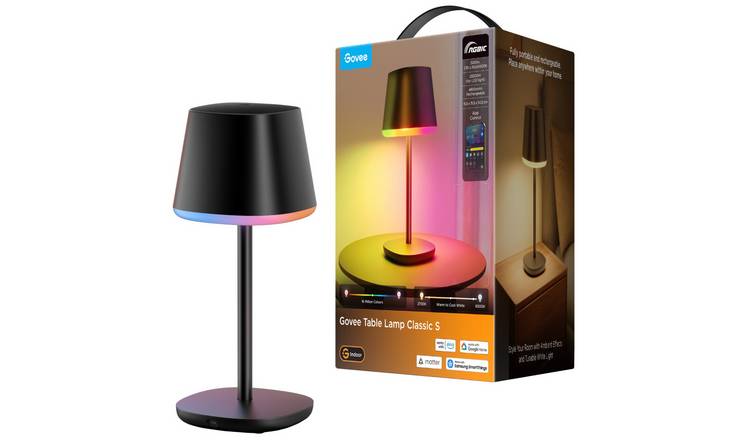 Govee RGBIC Smart LED Table Lamp Classic S - Black