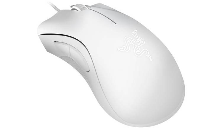 Razer DeathAdder Essential Wired Gaming Mouse - White
