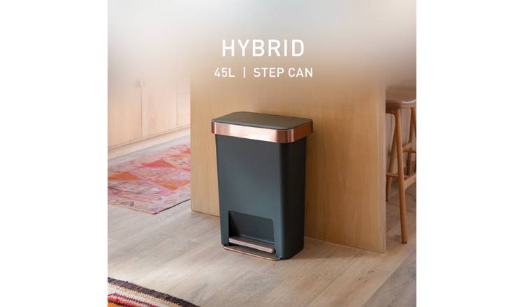 Simplehuman 45 Litre Hybrid Pedal Bin - Green