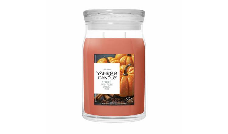 Yankee Candle Signature Large Jar Candle - Spiced Pumpkin