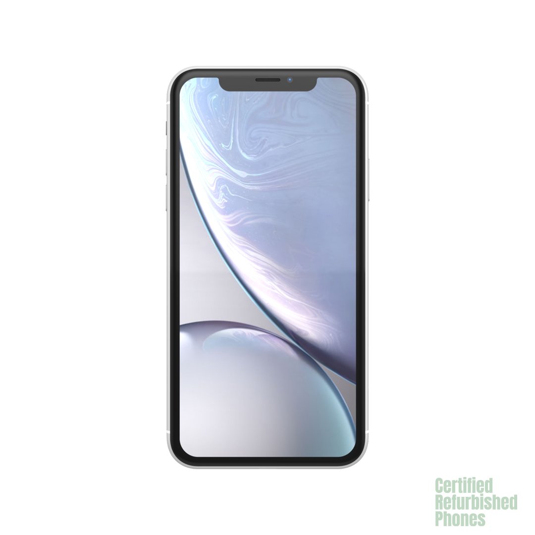 Buy SIM Free Refurbished iPhone XR 64GB Mobile Phone - White | SIM