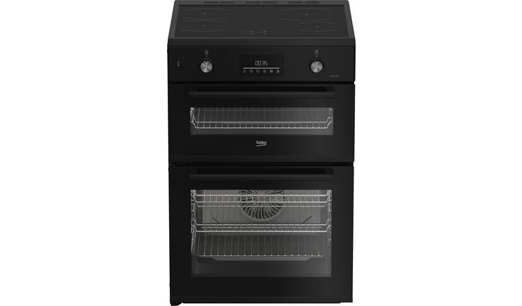 Beko FDI6731CK 60cm Double Oven Electric Cooker - Black