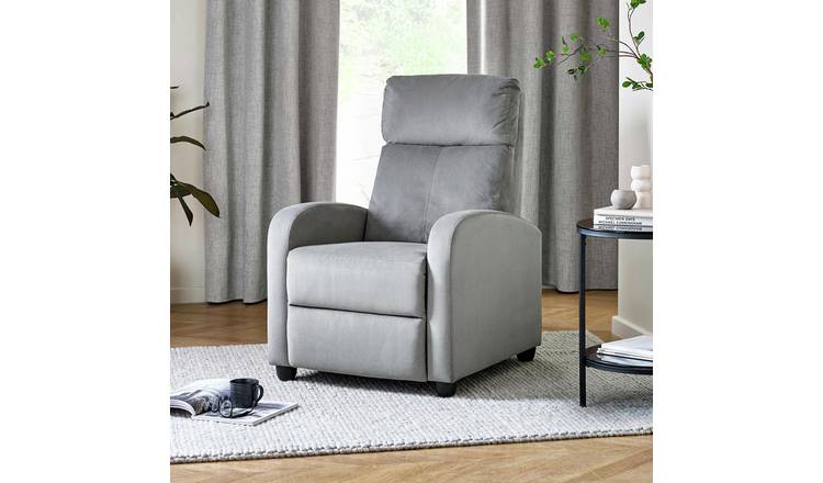 Julian Bowen Vivo Fabric Rise And Recline Chair - Grey