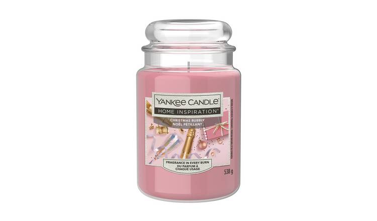 Yankee Candle Home Inspiration Large Jar Candle - Christmas Bubbly 