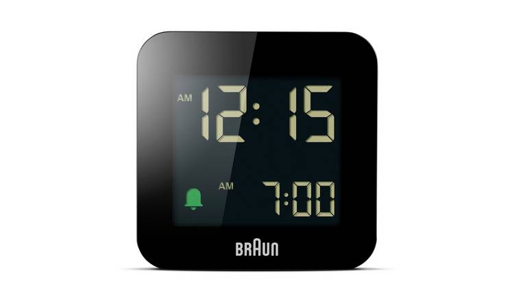 travel alarm clock argos