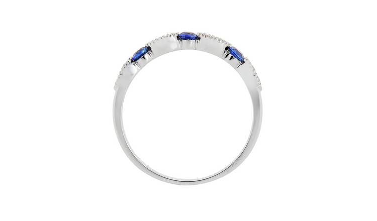 Sapphire hot sale rings argos