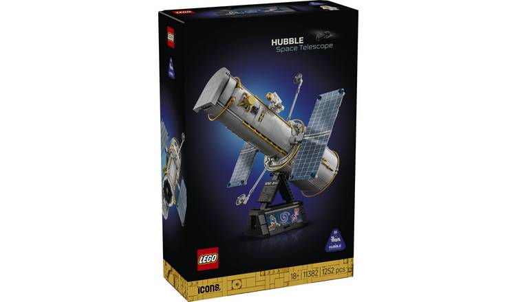 LEGO Icons Hubble Space Telescope Science Building Set for Adults 11382 PREORDER