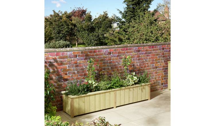 Rowlinson 199cm Signature Heritage Trough Wooden Planter