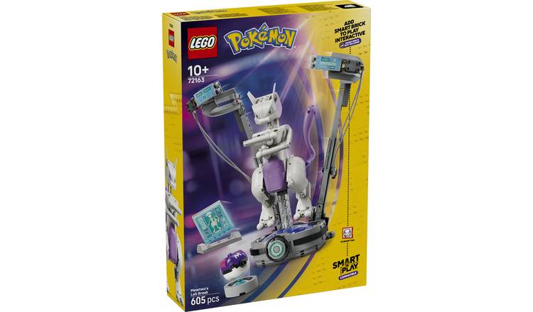 LEGO Pokémon SMART Play: Mewtwo's Lab Break Toy 72163 PREORDER