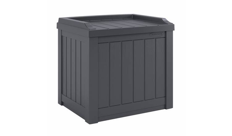 Suncast 83L Florida Storage Box - Cyberspace Grey