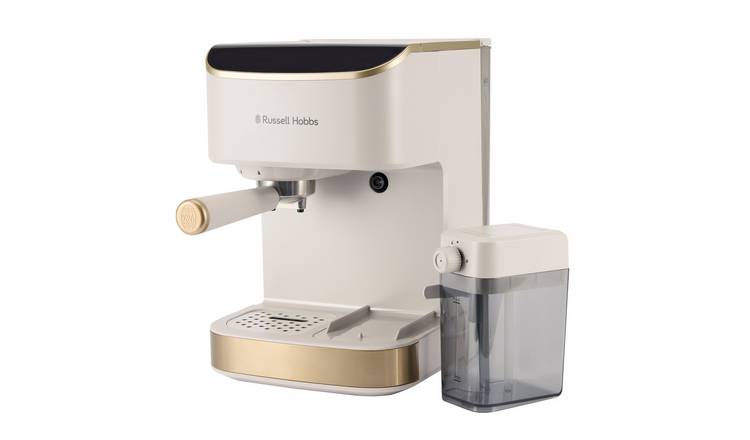 Russell Hobbs Café Genie Auto Pod & Ground Espresso Machine - Stone