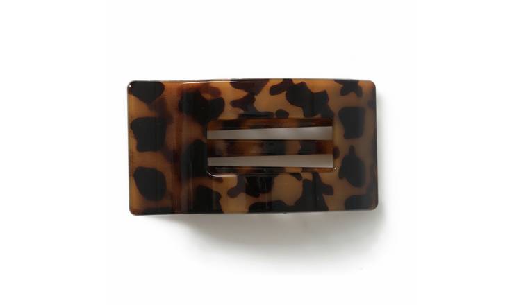 Freedom Tortoiseshell Flat Hair Claw Clip