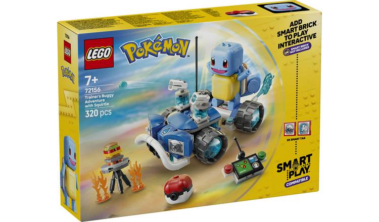 LEGO Pokémon SMART Play: Trainer's Buggy Adventure with Squirtle 72156 PREORDER