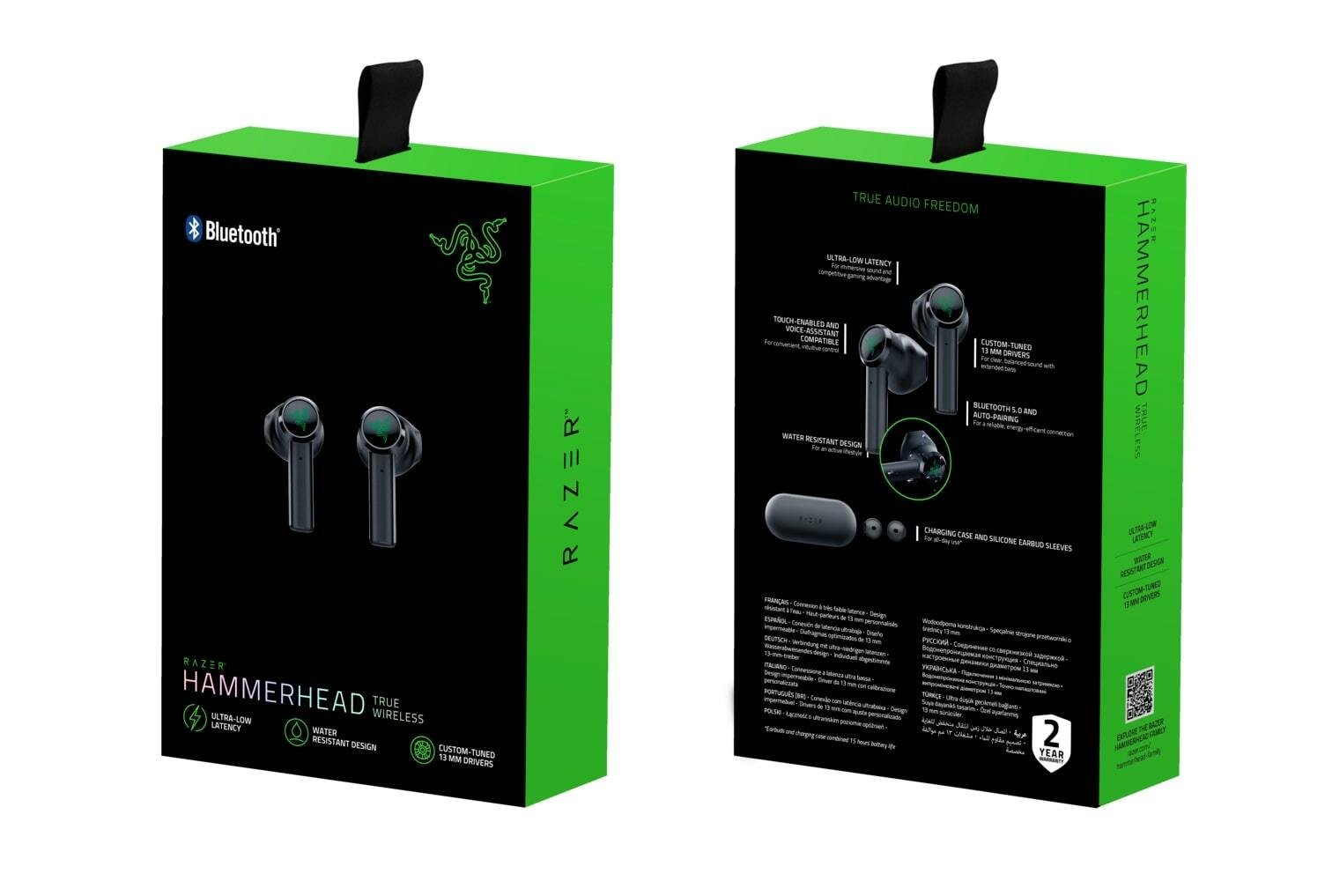 razer hammerhead true wireless for pc gaming